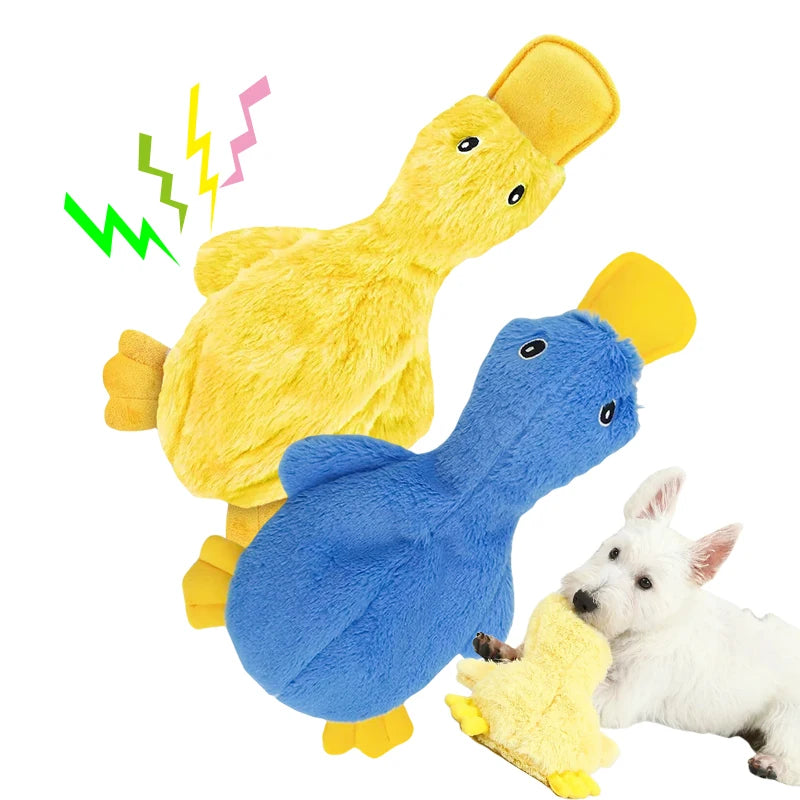 CrinkleDuck™ Fun & Squeak Dog Toy