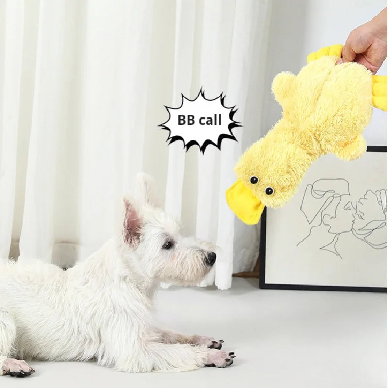CrinkleDuck™ Fun & Squeak Dog Toy